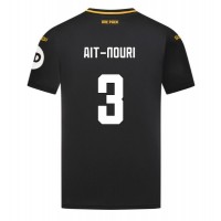 Camiseta Wolves Rayan Ait-Nouri #3 Visitante Equipación 2024-25 manga corta